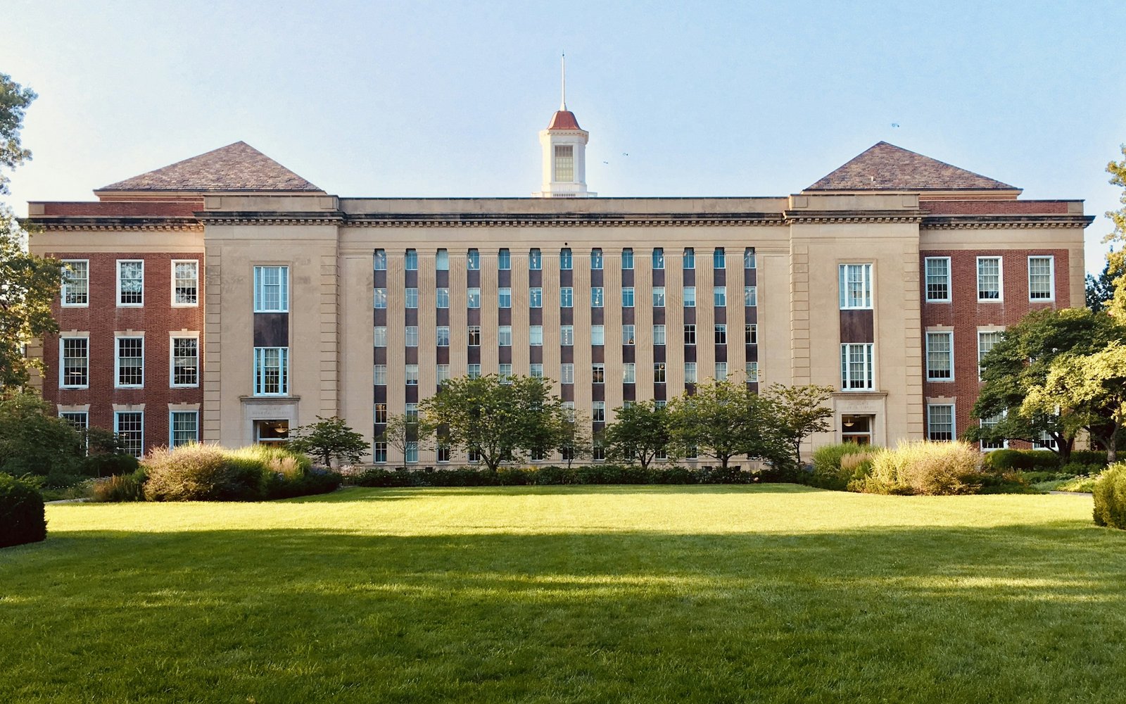 University campus building representing public-sector institutions